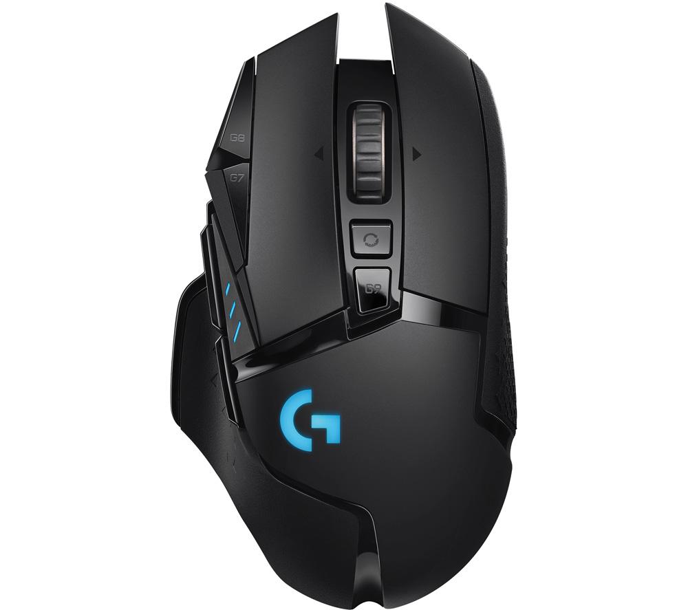 LOGITECH G502 LIGHTSPEED Wireless Optical Gaming Mouse  Black