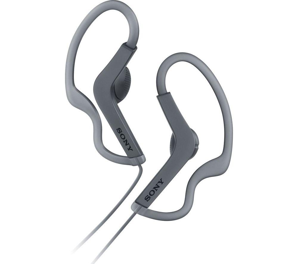 SONY MDR-AS210AP Sports Earphones - Black