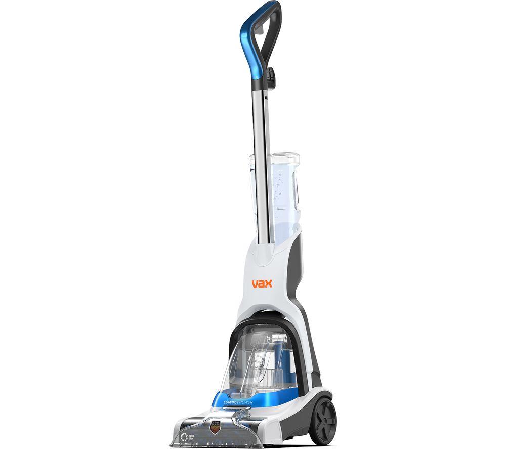 VAX Compact Power CWCPV011 Upright Carpet Cleaner - White