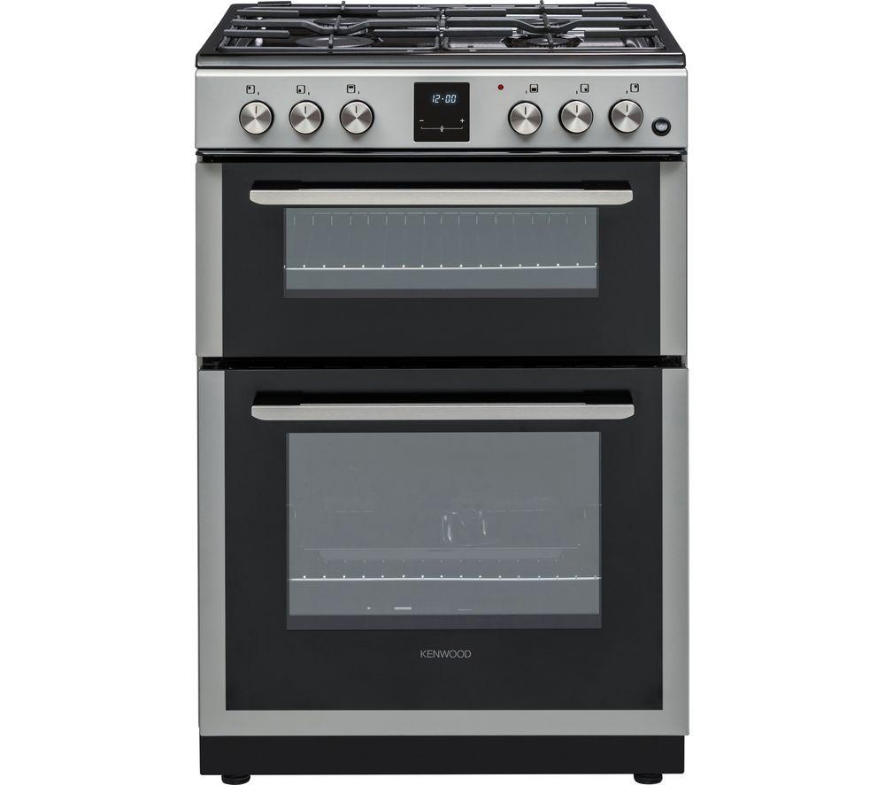 KENWOOD KDG606S19 60 cm Gas Cooker - Silver