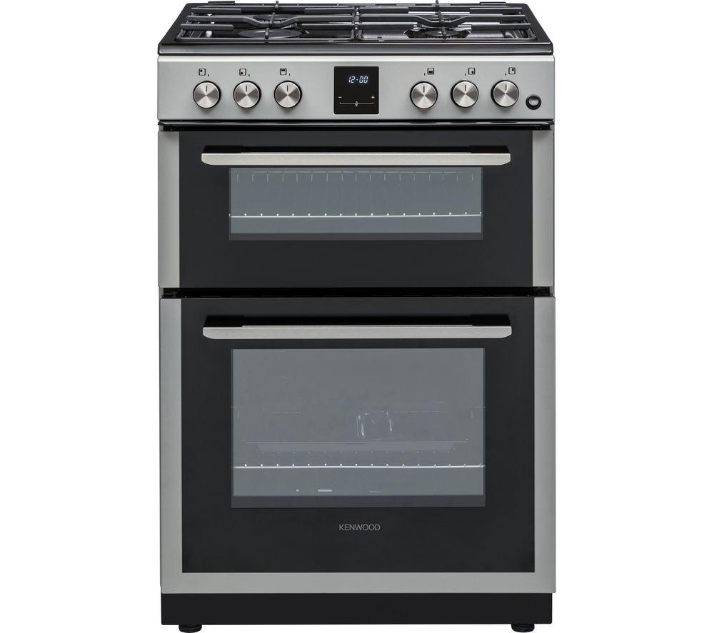 KENWOOD KTG606S19 60 cm Gas Cooker - Silver