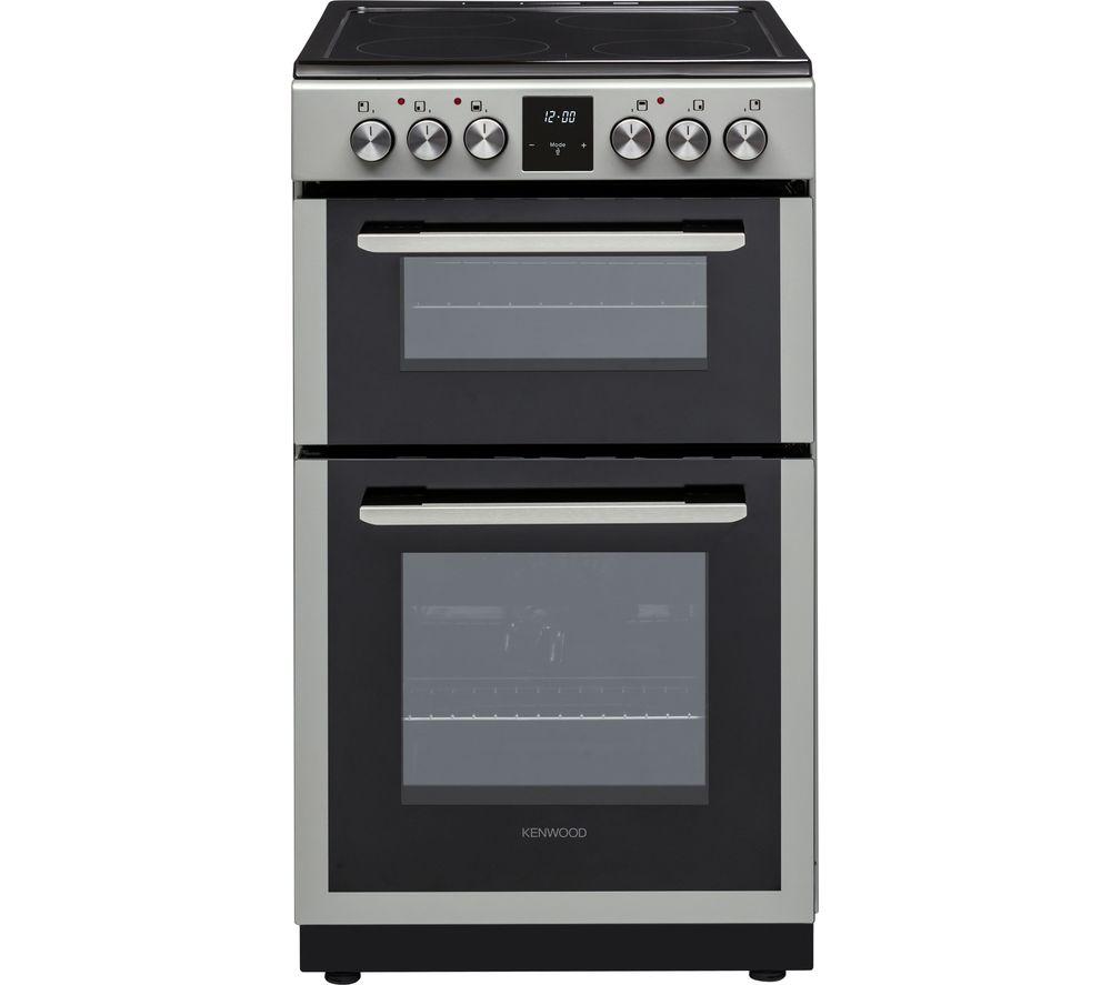 KENWOOD KTC506S19 50 cm Electric Ceramic Cooker - Silver