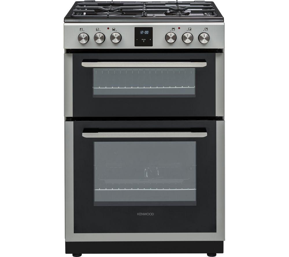 KENWOOD KDGC66S19 60 cm Dual Fuel Cooker - Silver