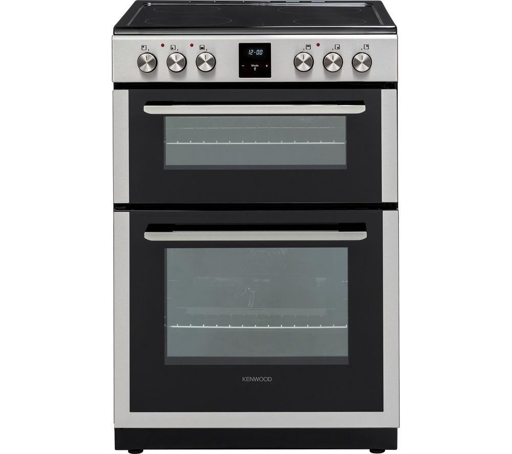 KENWOOD KDC66SS19 60 cm Electric Ceramic Cooker - Stainless Steel