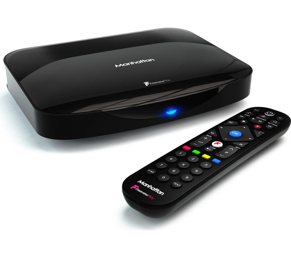 MANHATTAN T3-R Freeview Play Smart 4K Ultra HD Digital TV Recorder - 500 GB