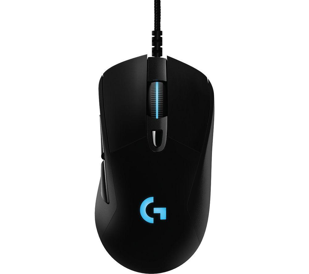 LOGITECH G403 HERO RGB Optical Gaming Mouse  Black
