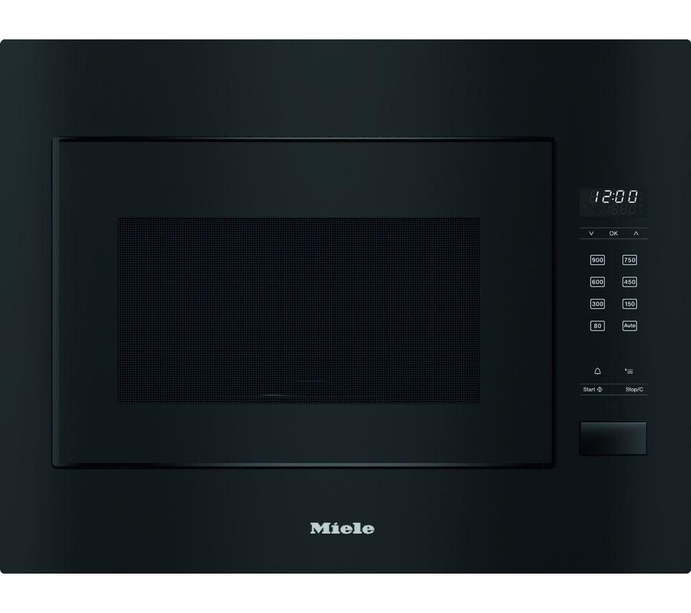 MIELE M2240SC Compact Microwave with Grill - Black