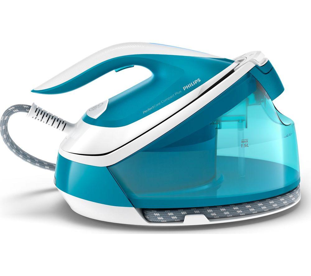PHILIPS PerfectCare Compact Plus GC7920/26 Steam Generator Iron - Blue
