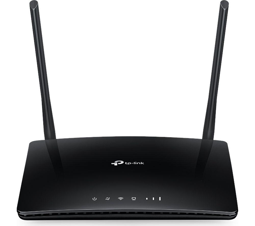 TP-LINK Archer MR400 WiFi 4G Router - AC 1200  Dual-band  Black