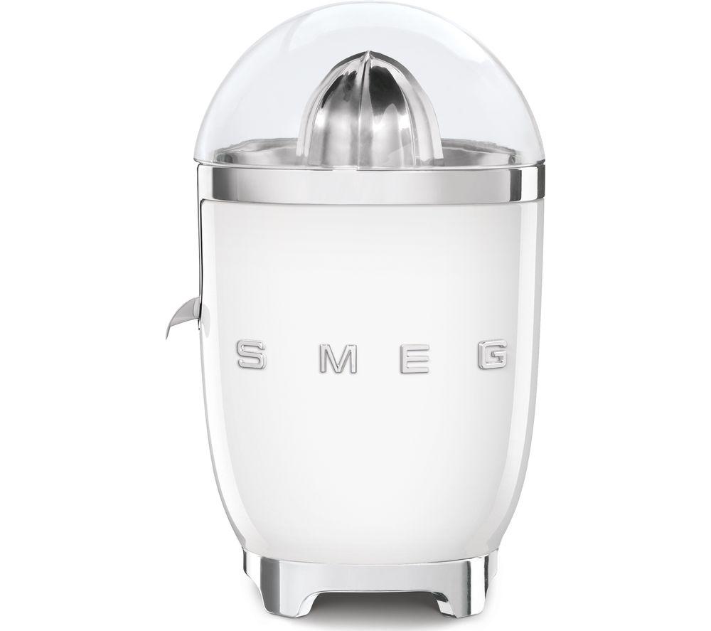 SMEG 50's Retro Style CJF01WHUK Citrus Juicer - White