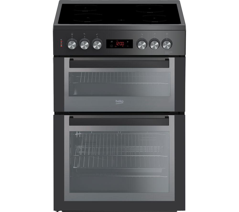 BEKO Pro XDCS663MT 60 cm Electric Ceramic Cooker - Black