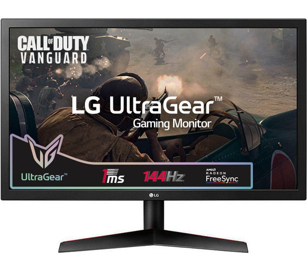 LG UltraGear 24GL600F Full HD 23.6inch LCD Gaming Monitor - Black