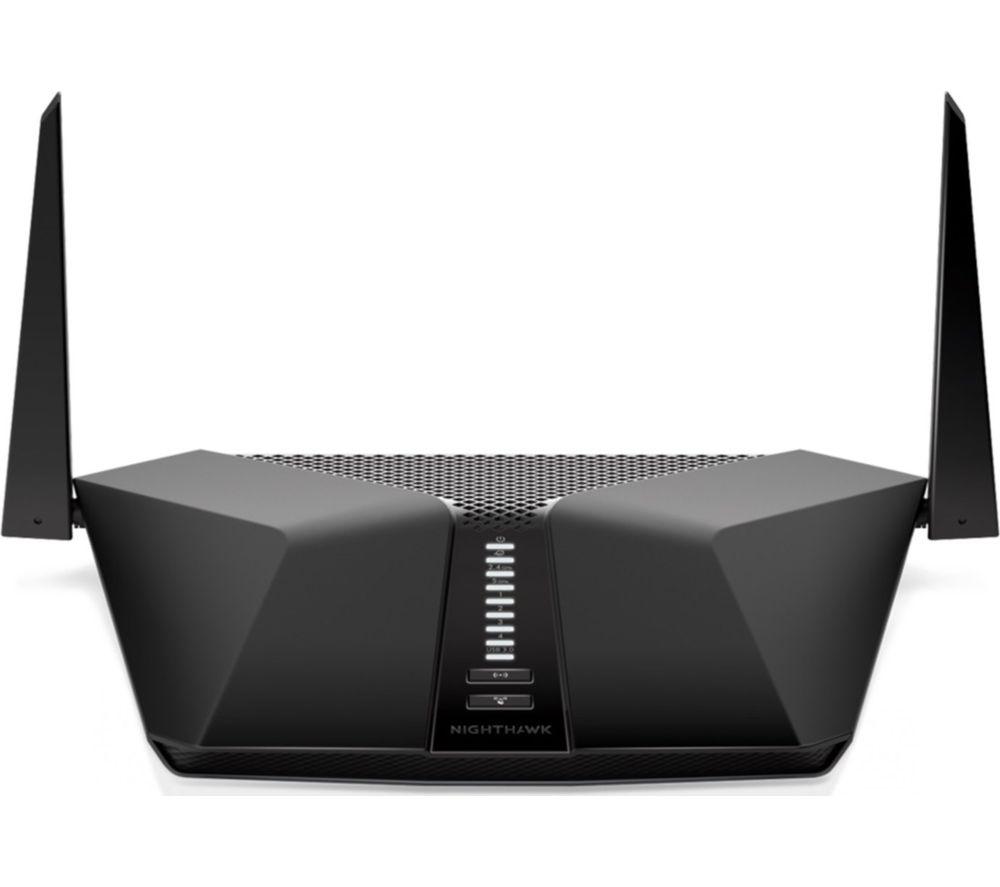 NETGEAR Nighthawk AX4 RAX40-100 WiFi Router - AX 3000  Dual-band  Black