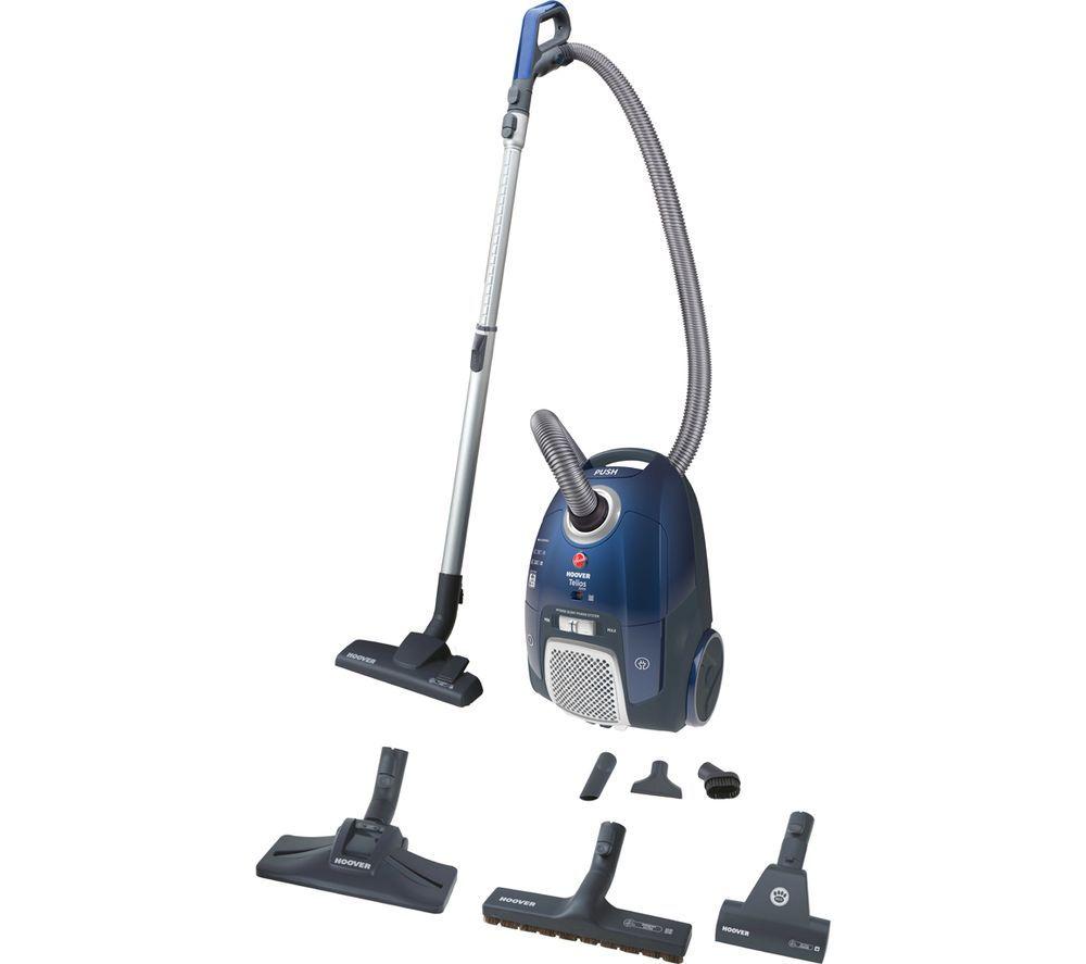 HOOVER Telios Extra TX50PET Cylinder Vacuum Cleaner - Blue