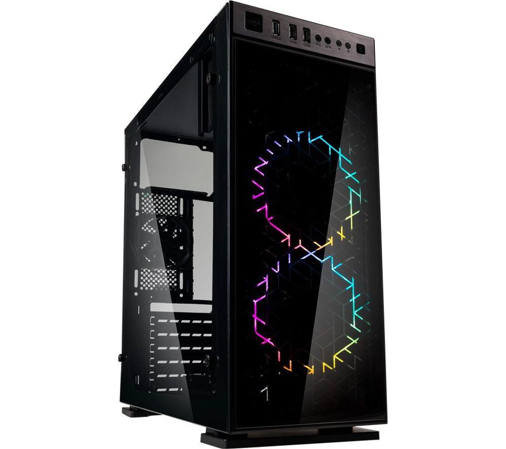 KOLINK Inspire RGB ATX Mid-Tower PC Case - Black
