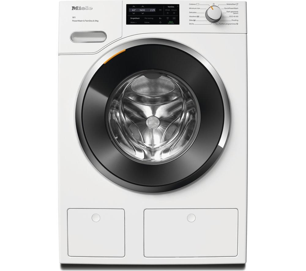 MIELE W1 PowerWash & TwinDos WWI 860 WiFi-enabled 9 kg 1600 Spin Washing Machine - White