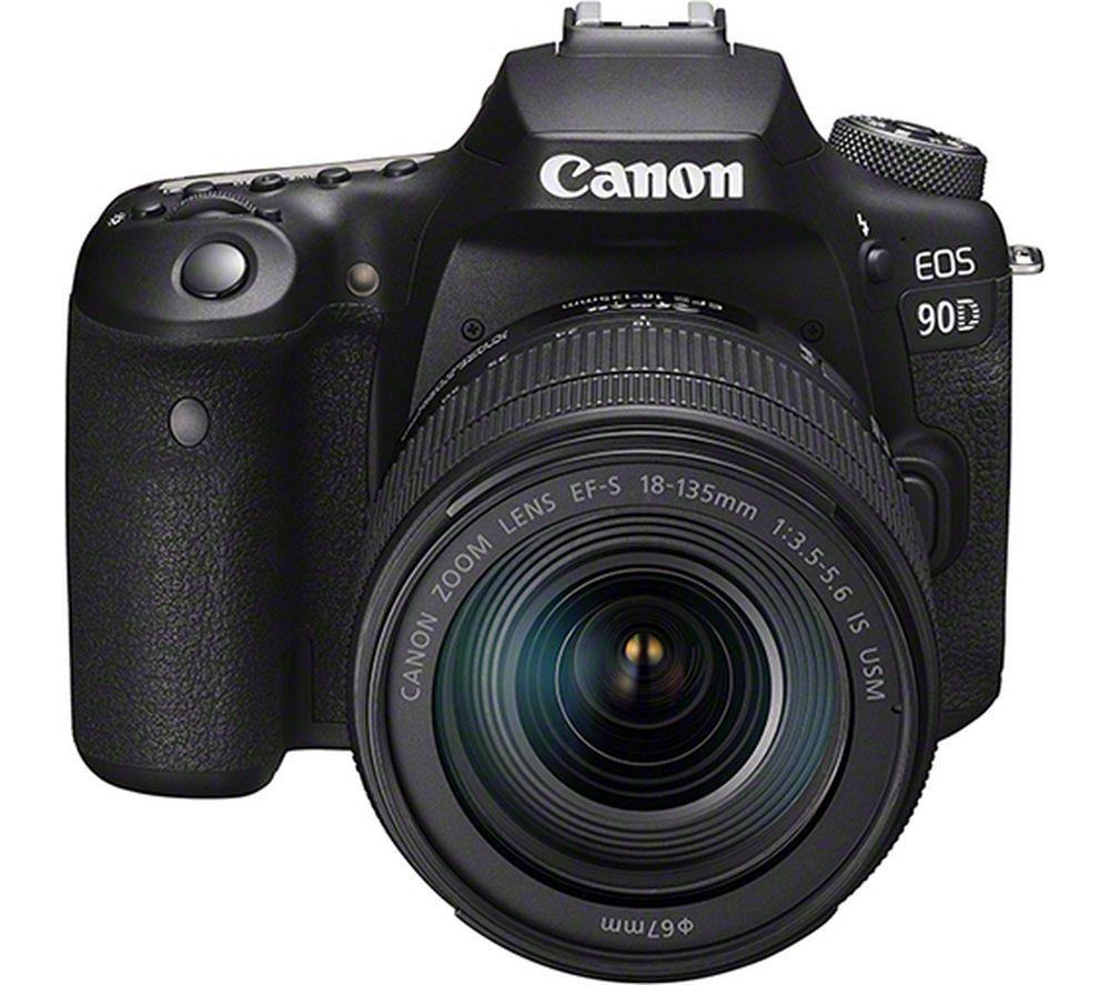 CANON EOS 90D DSLR Camera with EF-S 18-135 mm f/3.5-5.6 IS USM Lens