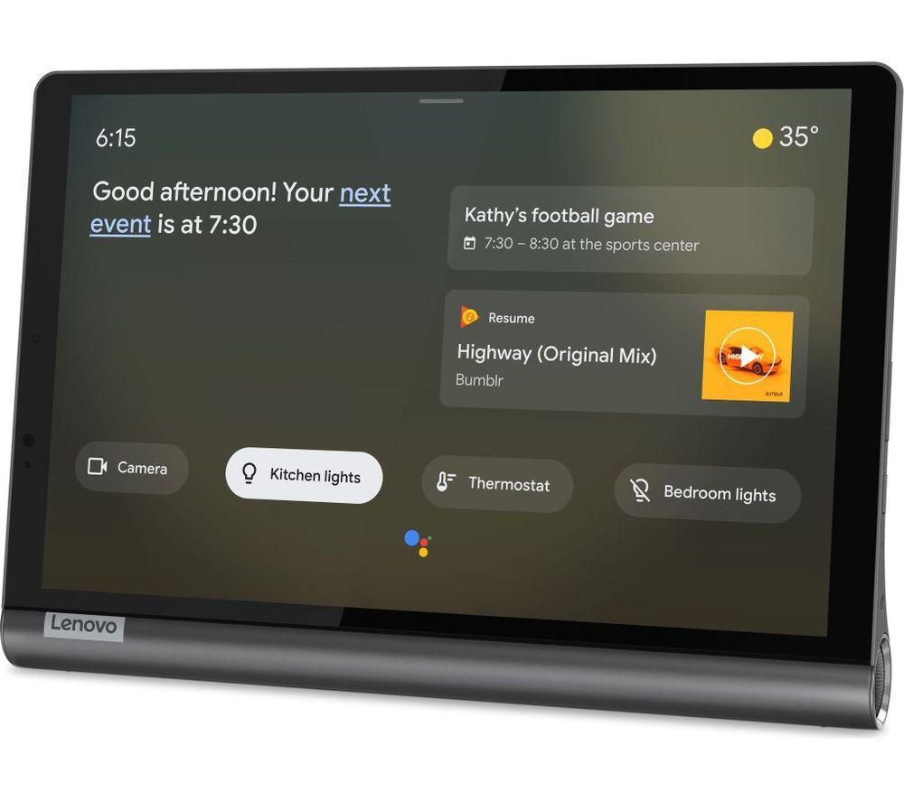 LENOVO YOGA Smart Tab 10.1inch Tablet - 64 GB  Black  Black