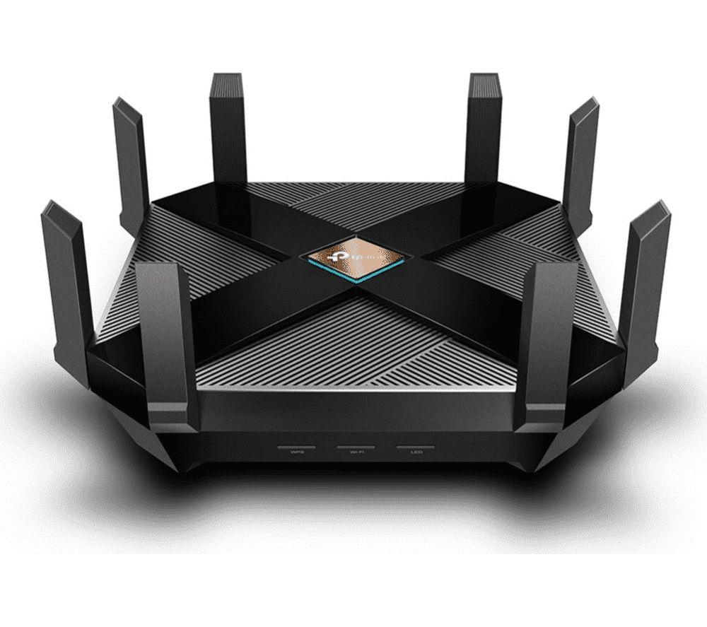 TP-LINK Archer Next-Gen WiFi Cable & Fibre Router - AX 6000  Dual-Band  Black
