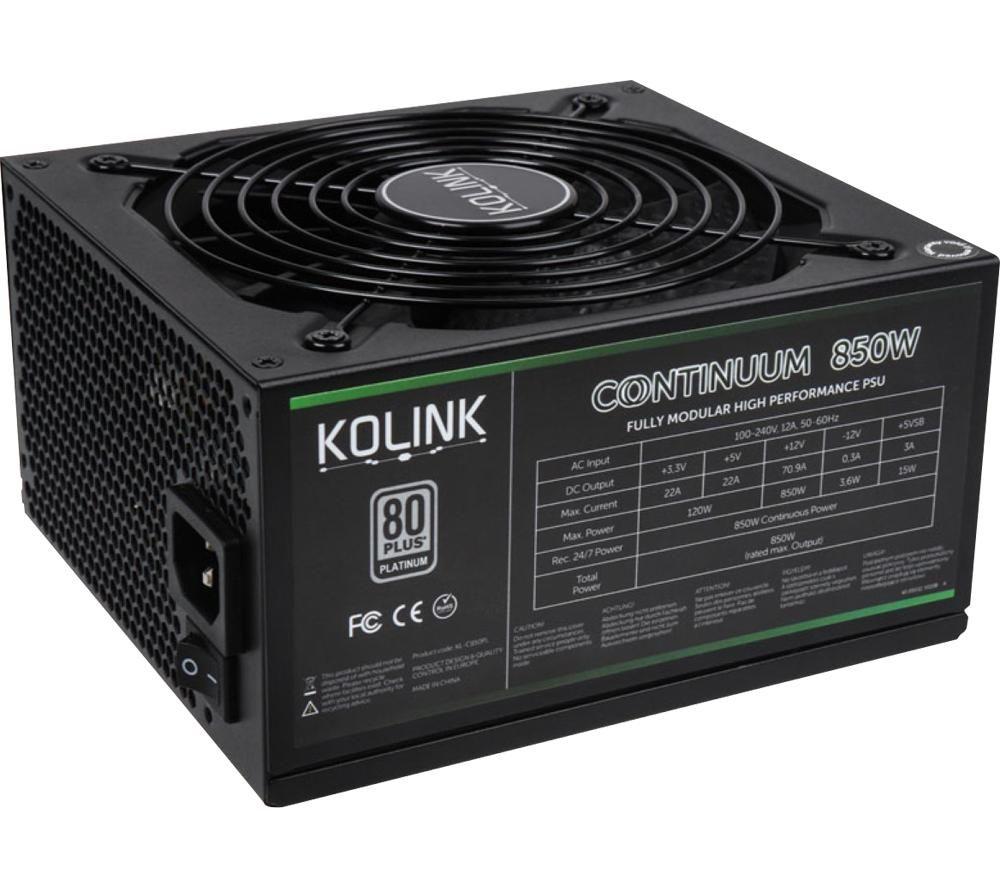KOLINK Continuum KL-C850PL ATX Modular PSU - 850 W
