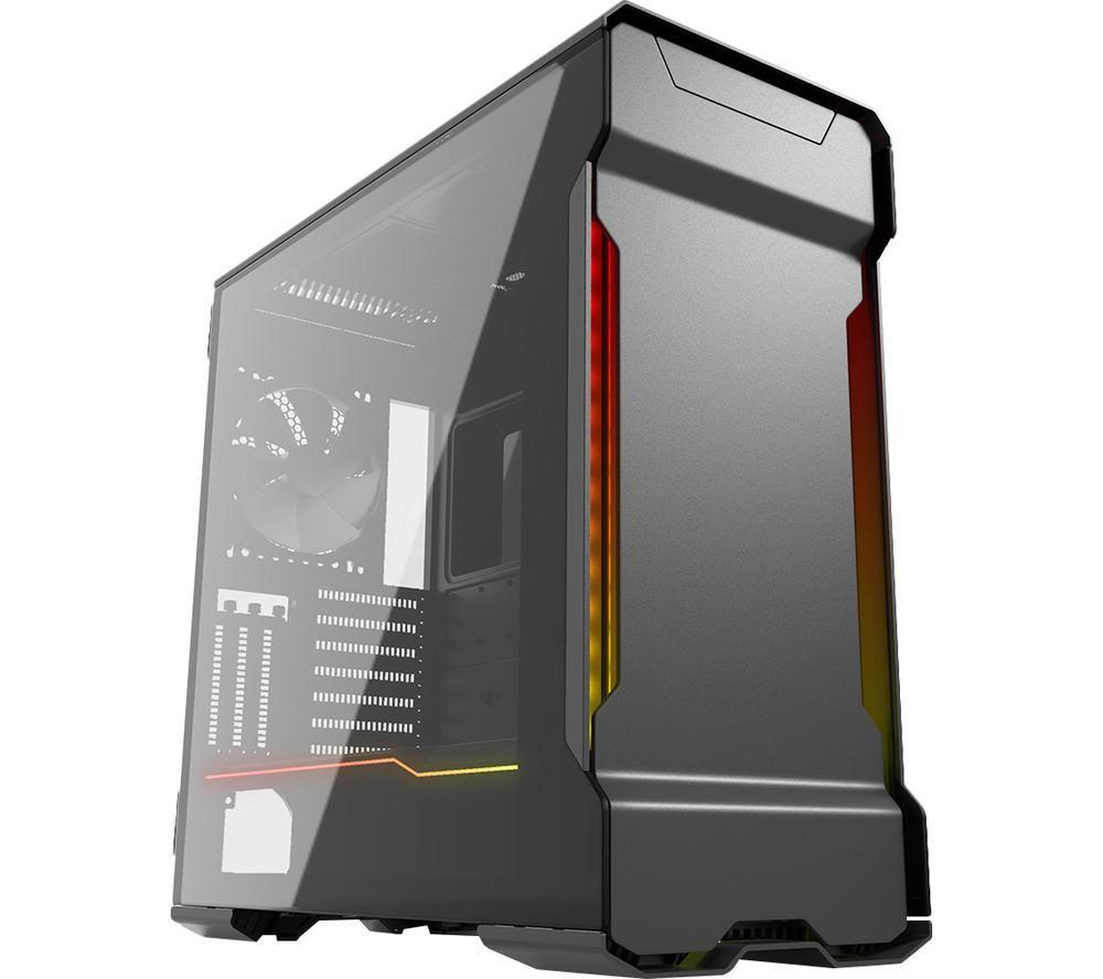 PHANTEKS Enthoo Evolv X PH-ES518XTG DAG01 E-ATX Mid Tower PC Case  Silver/Grey