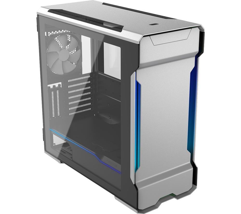 PHANTEKS Enthoo Evolv X PH-ES518XTG DGS01 Mid Tower PC Case  Silver/Grey