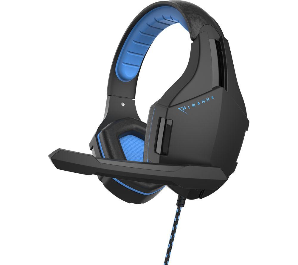 PIRANHA HP25 Gaming Headset - Black & Blue