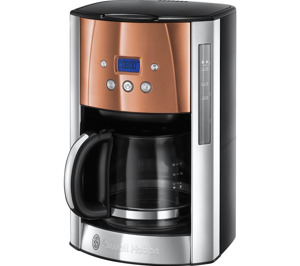 RUSSELL HOBBS Luna 24320 Filter Coffee Machine - Copper