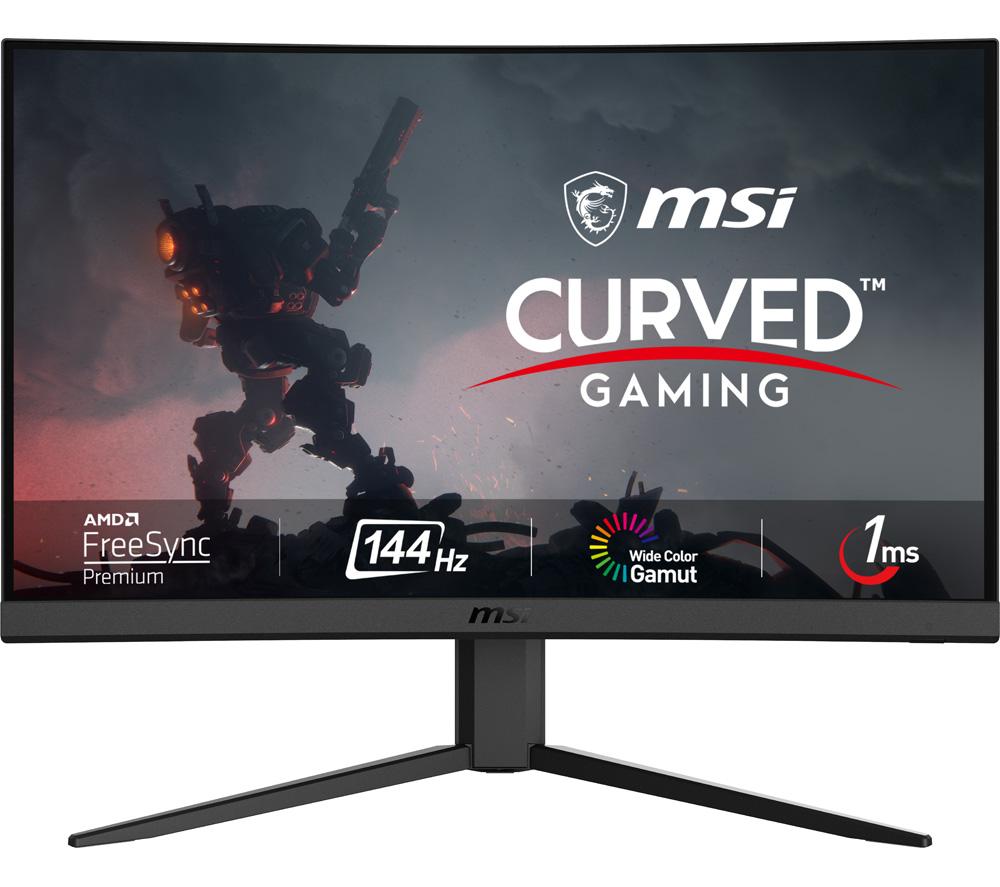 MSI Optix G24C4 Full HD 24inch Curved LED Gaming Monitor - Black