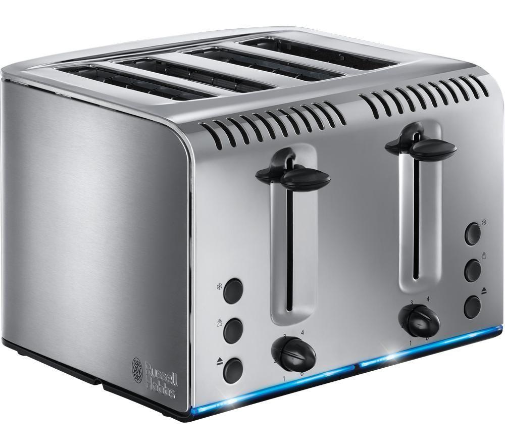 Russell Hobbs Buckingham 20750 4Slice Toaster Stainless Steel  Stainless Steel