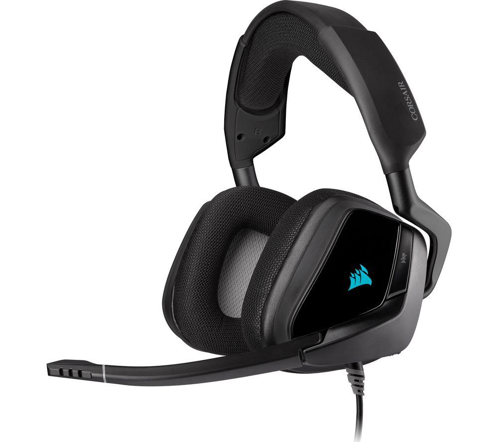 CORSAIR Void RGB Elite 7.1 Gaming Headset - Carbon Grey  Black