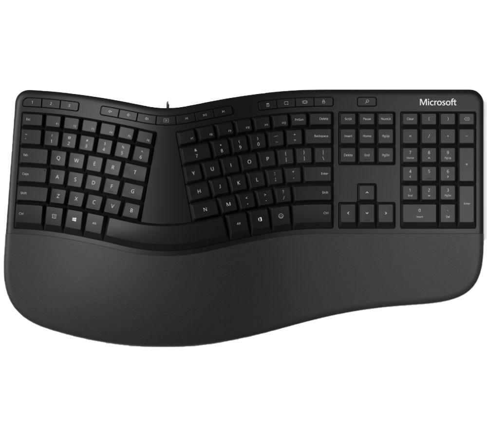 MICROSOFT LXM-00004 Ergonomic Keyboard  Black