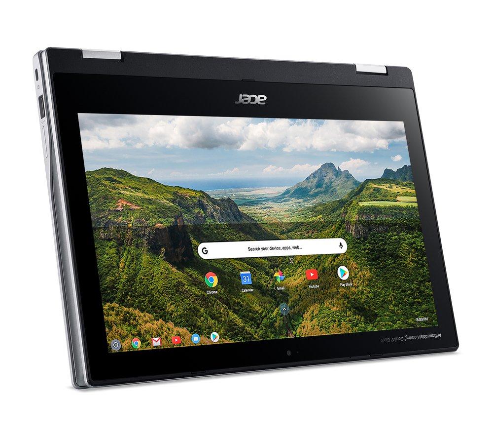 ACER Spin 311 11.6 2 in 1 Chromebook - IntelCeleron  64 GB eMMC  Silver  Silver/Grey