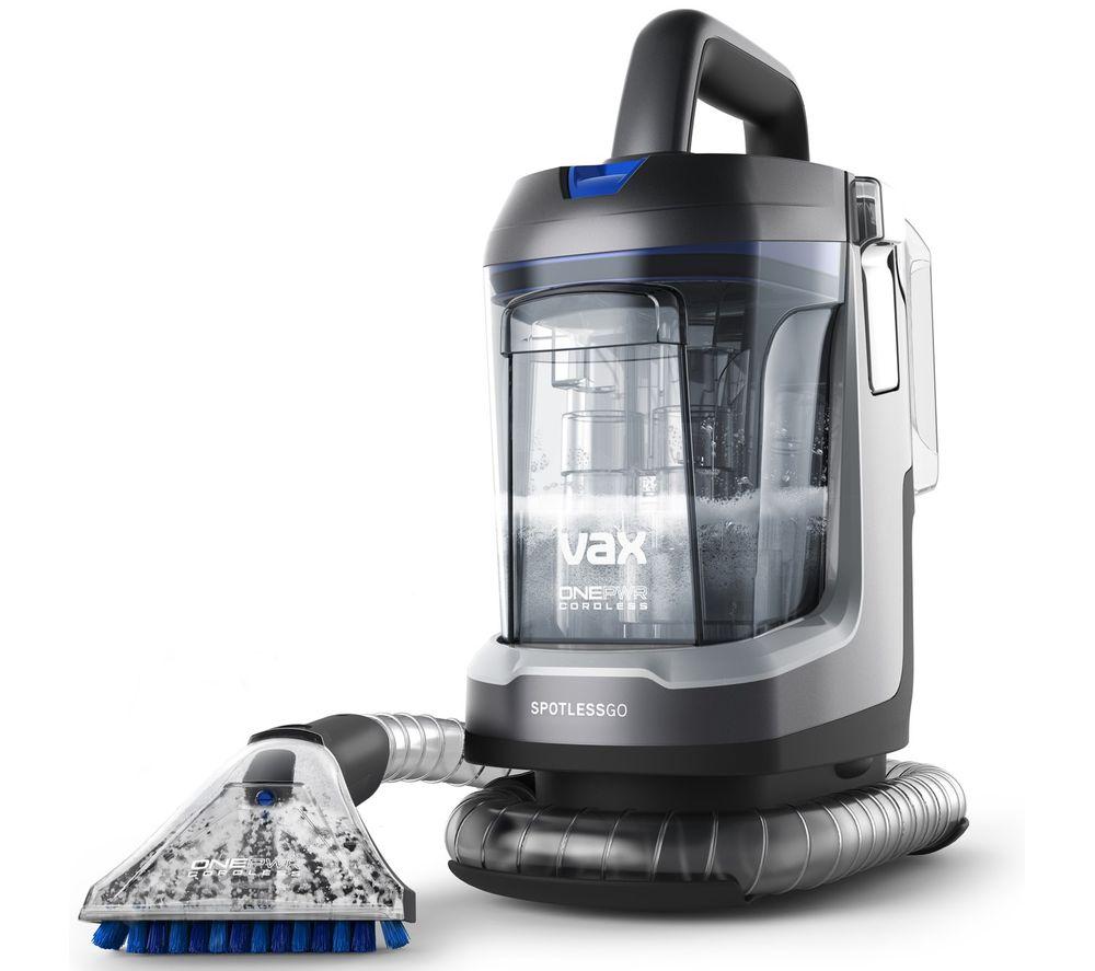VAX ONEPWR SpotlessGo Cordless Cylinder Carpet Cleaner - Grey & Blue