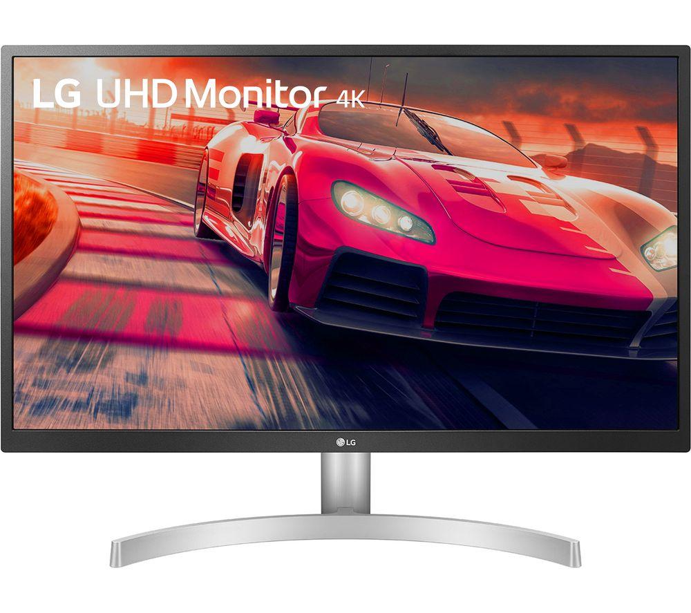 LG UltraGear 27UL500-W 4K Ultra HD 27 IPS LCD Gaming Monitor - White