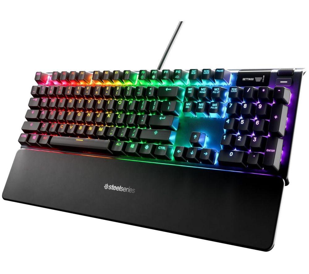 STEELSERIES Apex 5 Mechanical Gaming Keyboard  Black