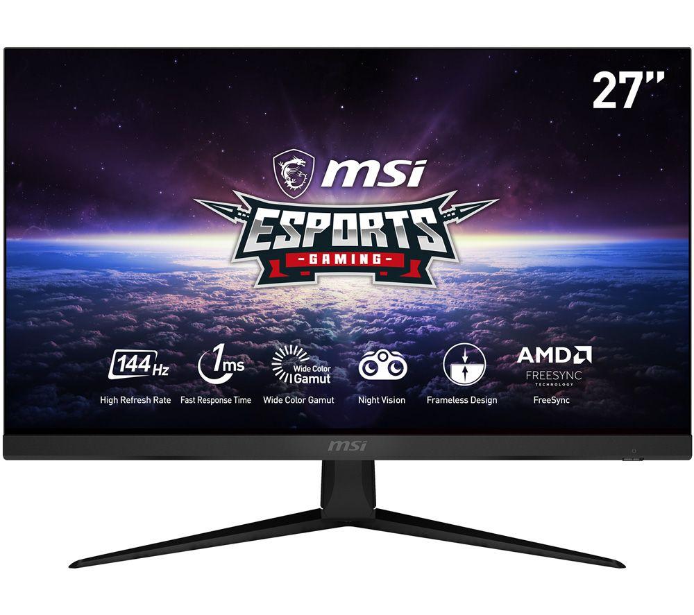MSI Optix G271 Full HD 27inch IPS LCD Gaming Monitor - Black