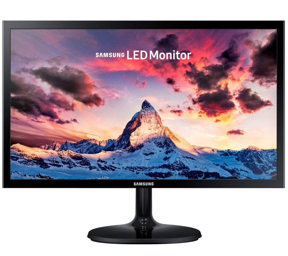 SAMSUNG LS22F350FHUXEN Full HD 22 LED Monitor - Black