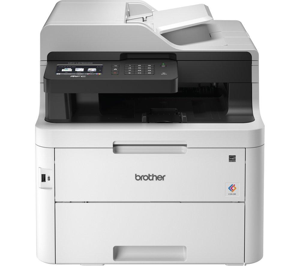 BROTHER MFCL3750CDW All-in-One Laser Printer with Fax  Silver/Grey
