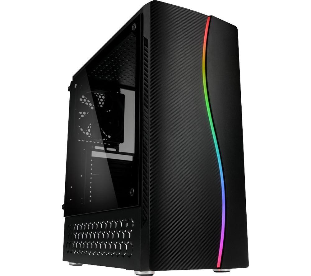 KOLINK Inspire K5 ATX Mid Tower PC Case  Black