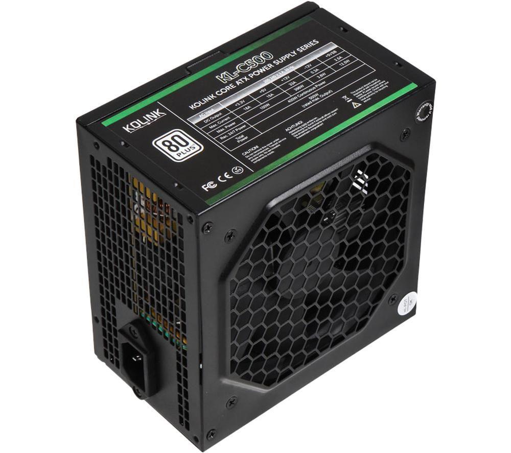 KOLINK Coreu0026tradeKL-C500 ATX PSU - 500 W