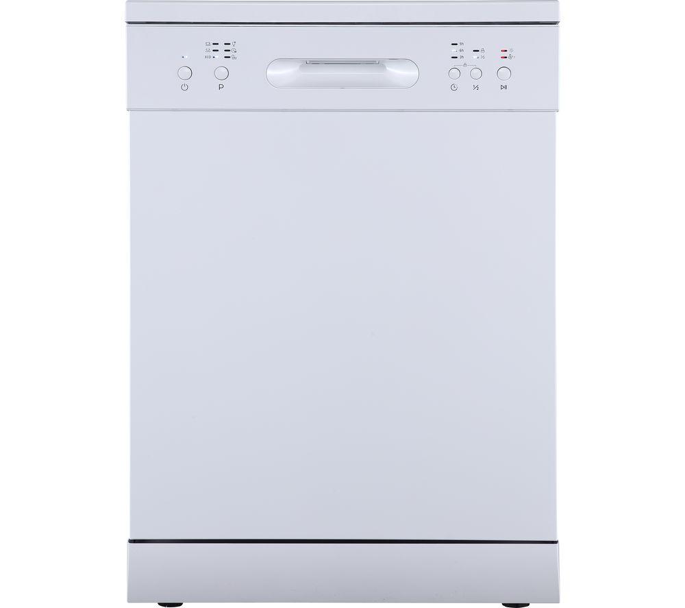 ESSENTIALS CUE CDW60W20 Full-size Dishwasher - White