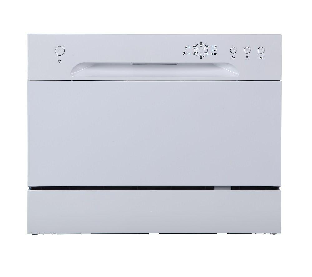 ESSENTIALS CUE CDWTT20 Table Top Dishwasher - White