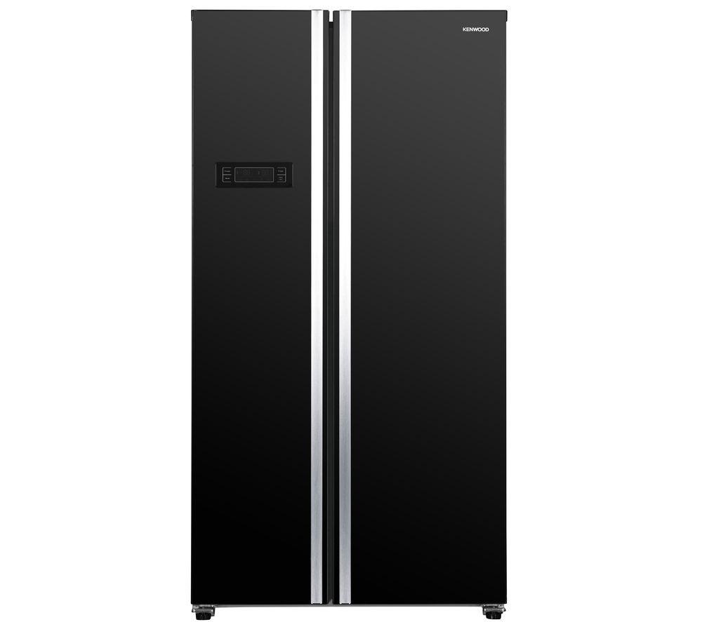 KENWOOD KSBSB20 American-Style Fridge Freezer - Black