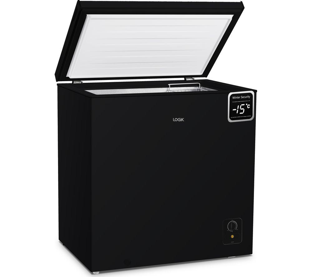 LOGIK L198CFB20 Chest Freezer - Black