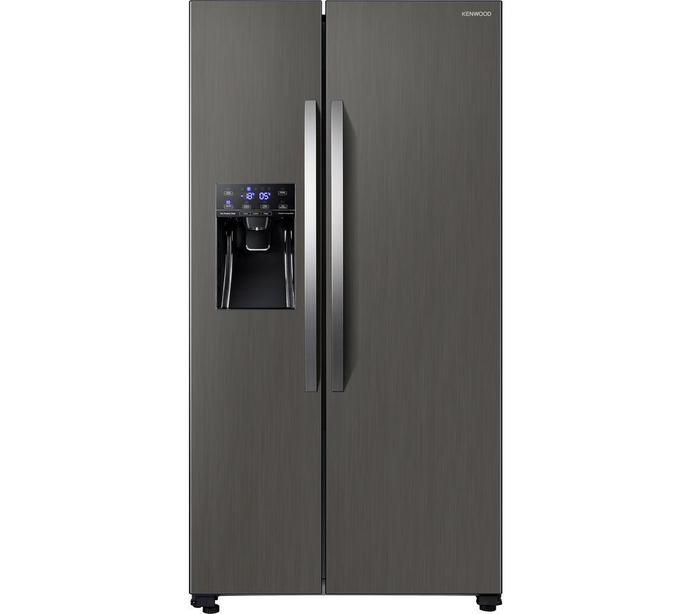 KENWOOD KSBNDIX20 American-Style Fridge Freezer - Inox