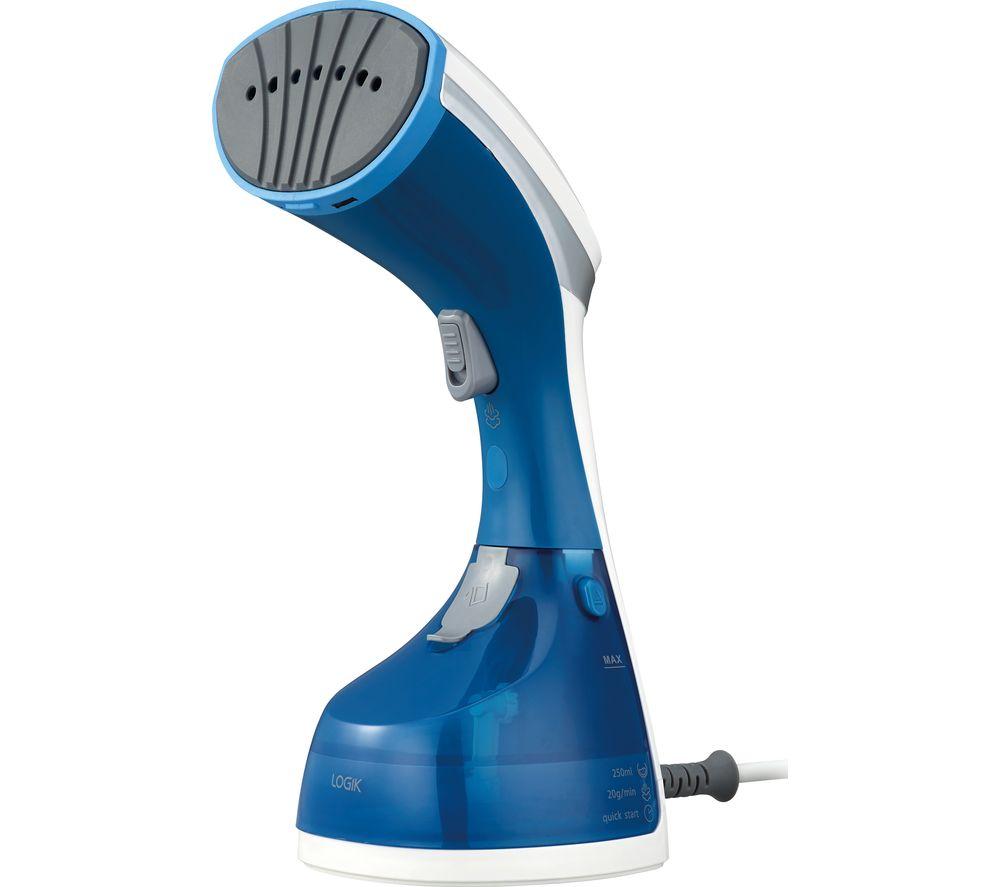 LOGIK LGSB20 Hand Steamer - Blue & White