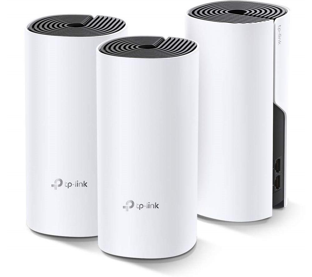 TP-LINK Deco P9 Whole Home WiFi System - Triple Pack  White