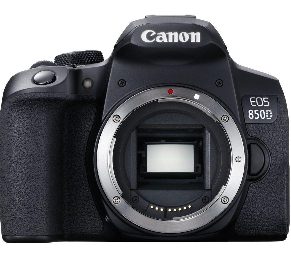 CANON EOS 850D DSLR Camera - Black