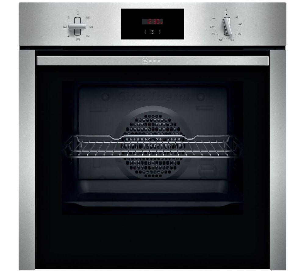 NEFF N30 B3CCC0AN0B Slide&Hide Electric Oven - Stainless Steel